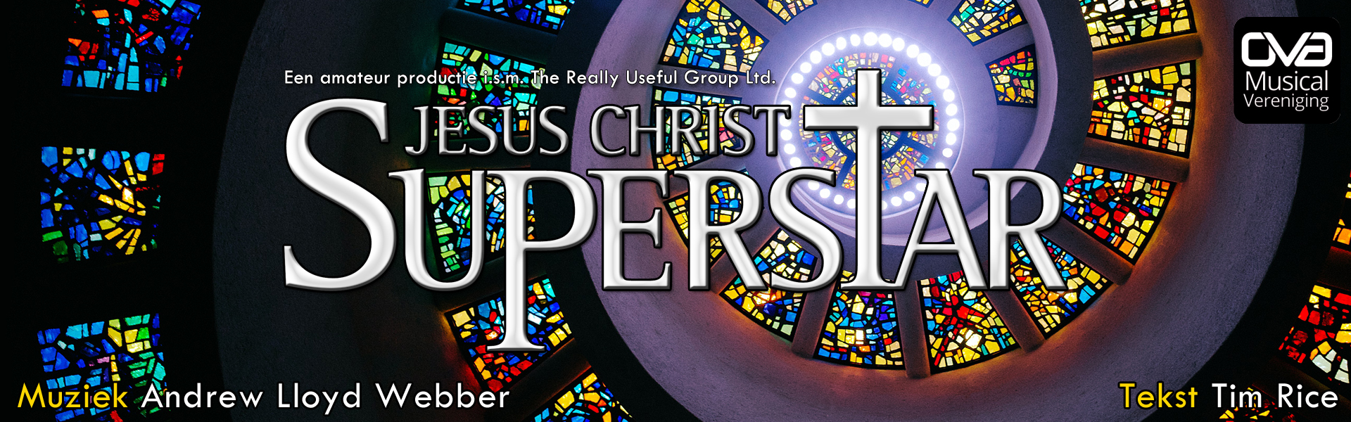 15 en 16 april speelt OVA Jesus Christ Superstar in de Grote zaal van de Shouwburg Amstelveen. Boek nu kaarten.